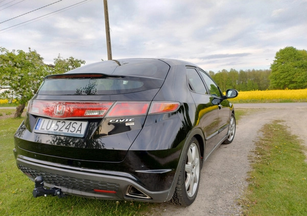 Honda Civic cena 27000 przebieg: 200000, rok produkcji 2008 z Lublin małe 191